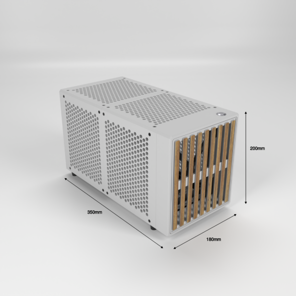 Core_Wood_3_slots_300mm_white SFF Core