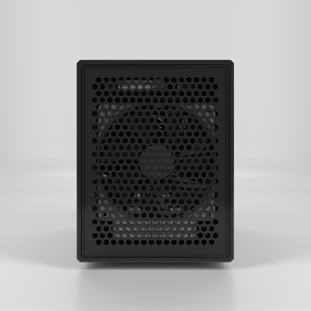 front_hex_black_2_slots SFF Edge